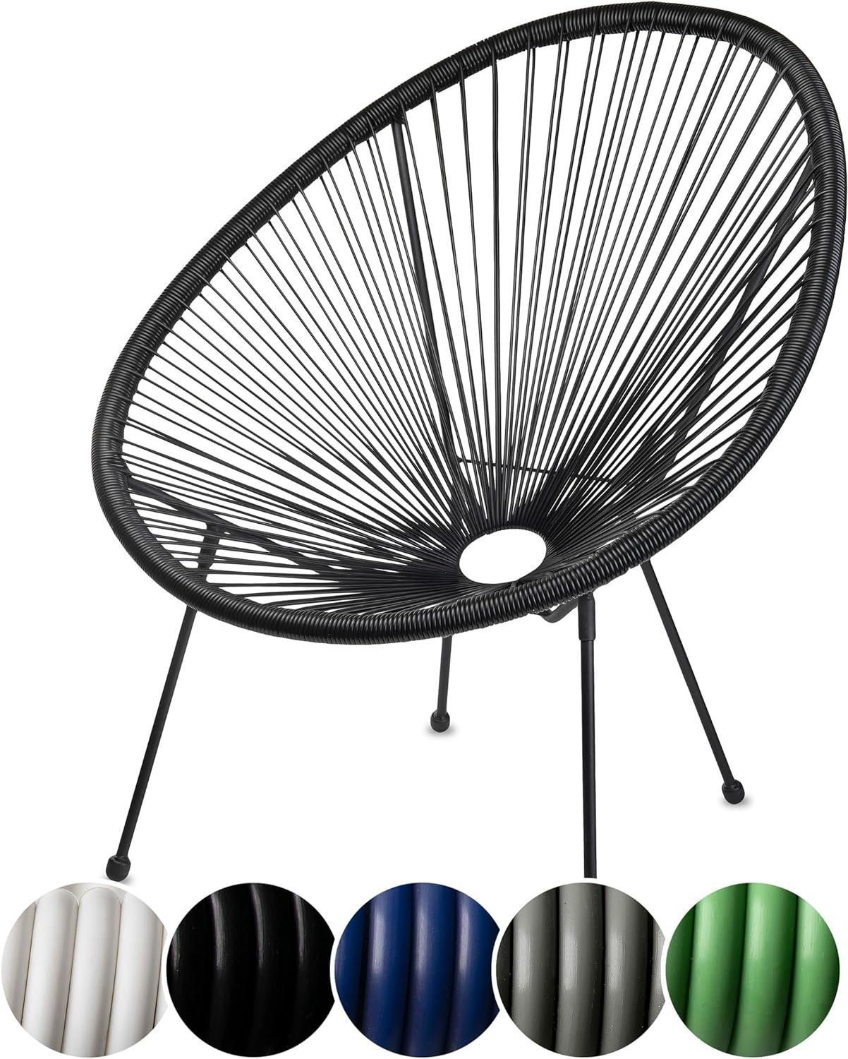 sunnypillow Gartenstuhl Acapulco, gemütlicher Loungesessel für günstig online kaufen
