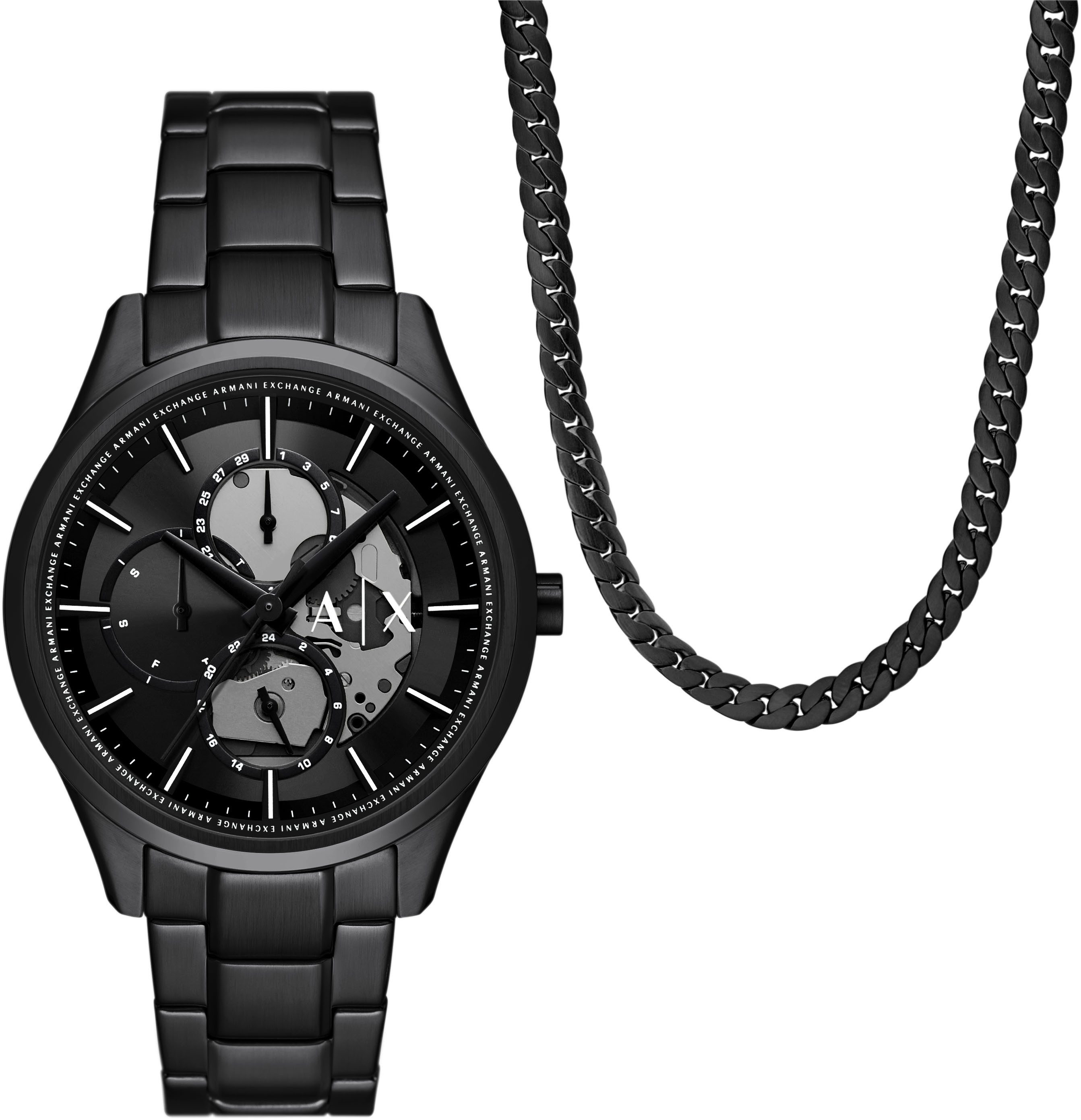 ARMANI EXCHANGE Multifunktionsuhr AX7160SET, (Set, 2-tlg., günstig online kaufen