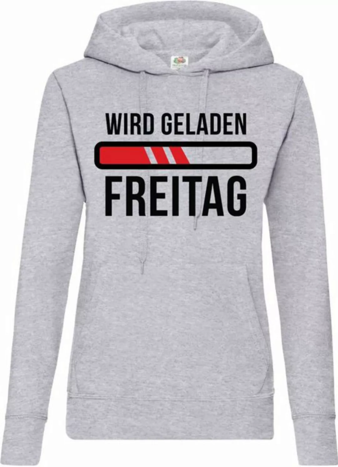 Youth Designz Kapuzenpullover "Freitag Wird Geladen" Damen Hoodie Pullover günstig online kaufen