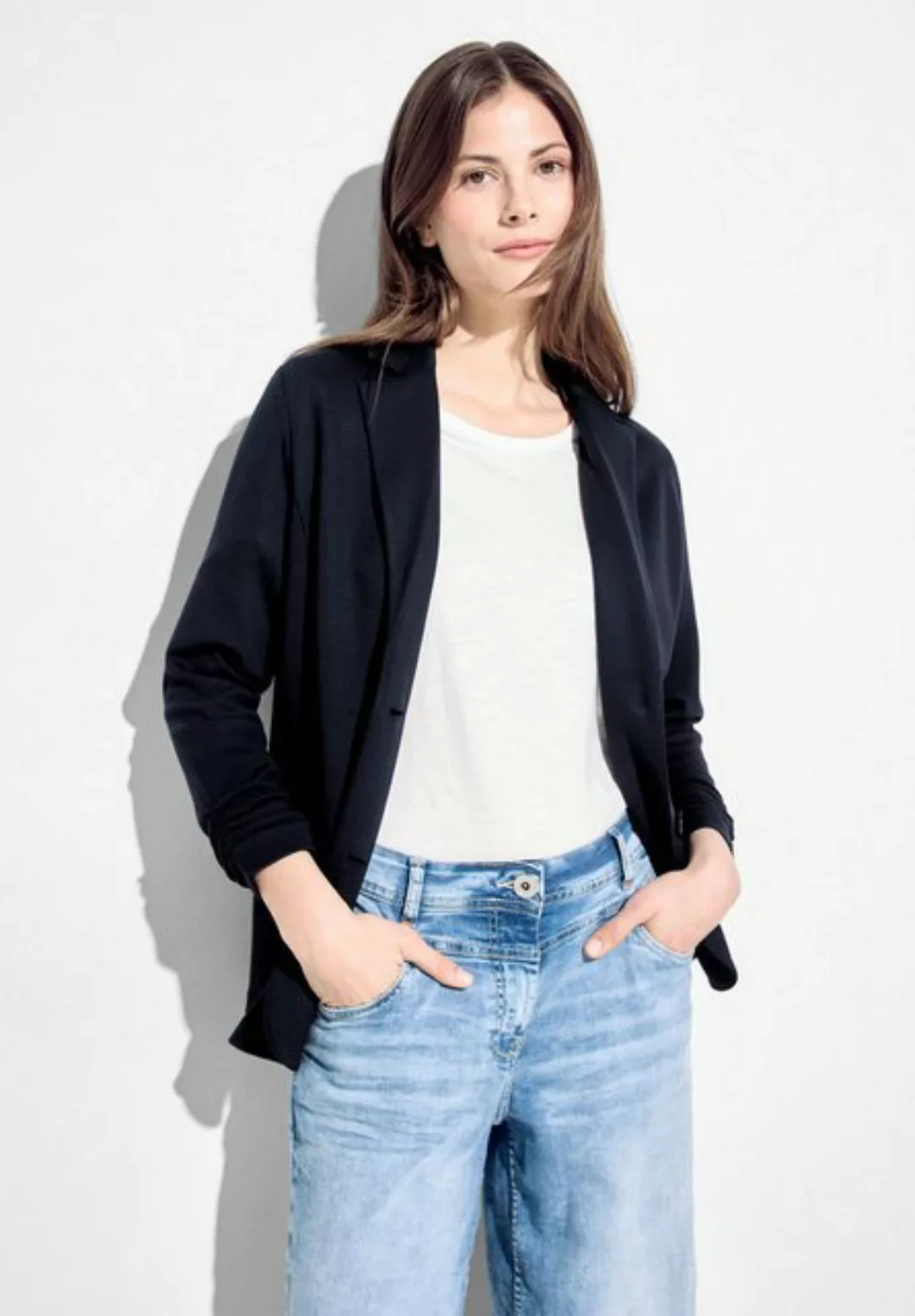 Cecil Sweatblazer - Blazer - Jersey Blazer - Leichte Jacke günstig online kaufen