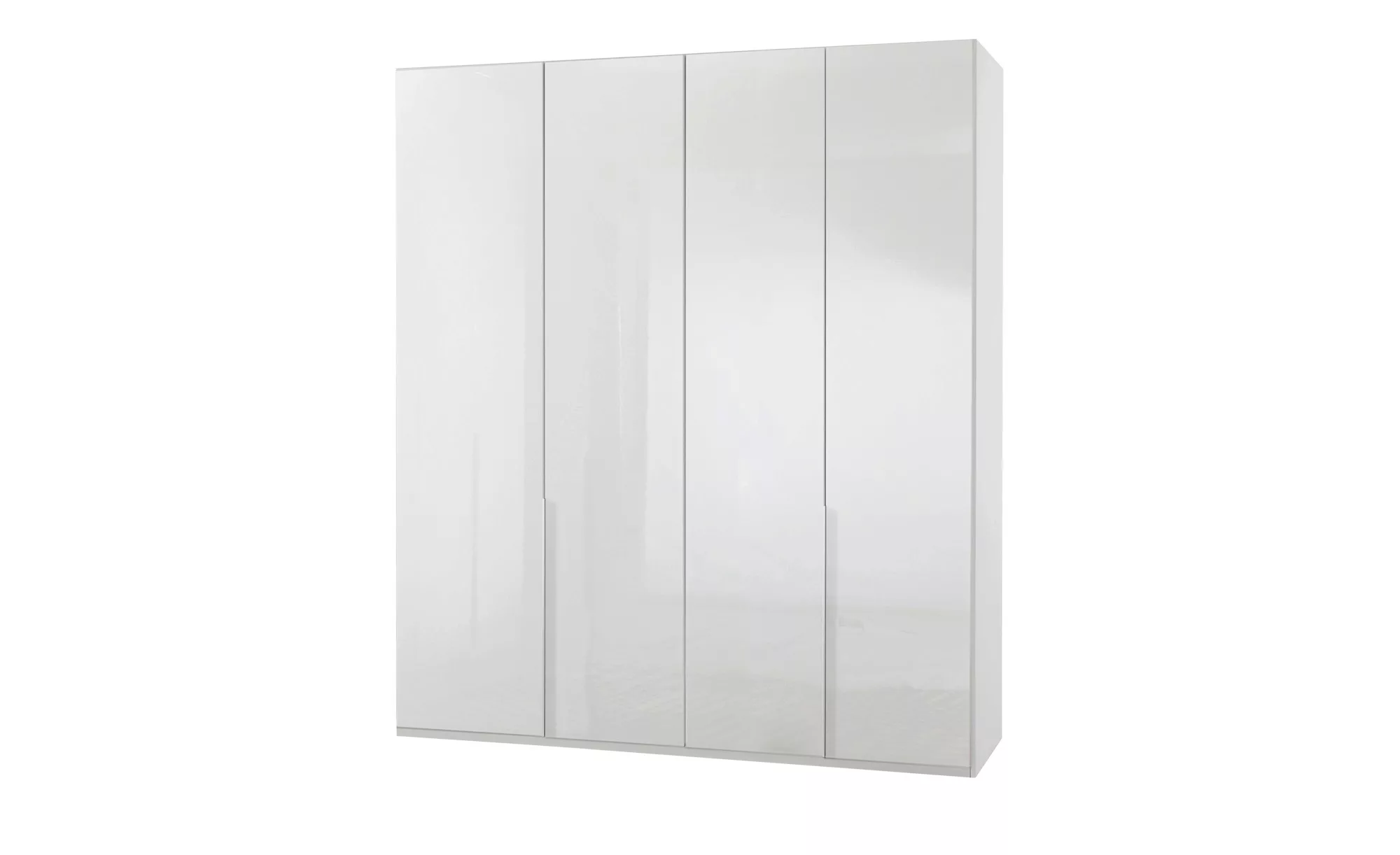 Kleiderschrank  New York - weiß - 180 cm - 236 cm - 58 cm - Sconto günstig online kaufen