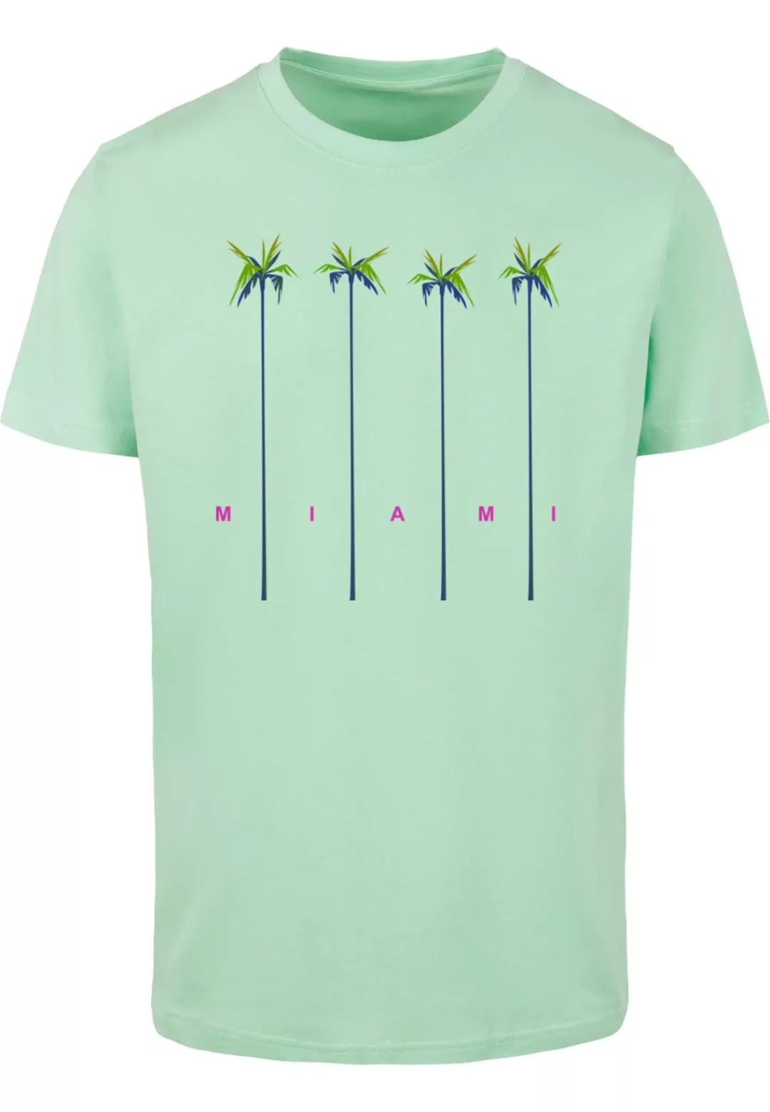 MisterTee T-Shirt "MisterTee Herren Miami Palms Tee", (1 tlg.) günstig online kaufen