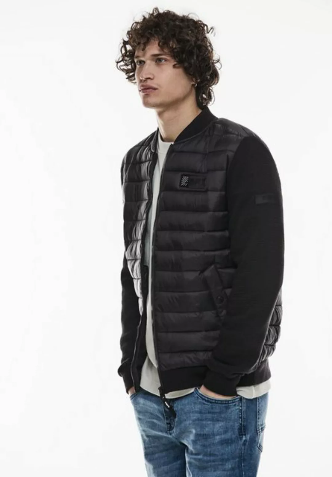 STREET ONE MEN Steppjacke mit Zipper günstig online kaufen