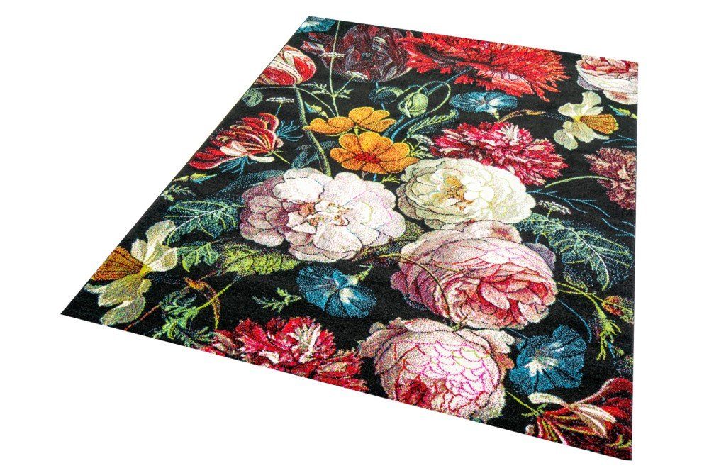 Carpetia Teppich Teppich Wohnzimmer Designerteppich Blumen günstig online kaufen