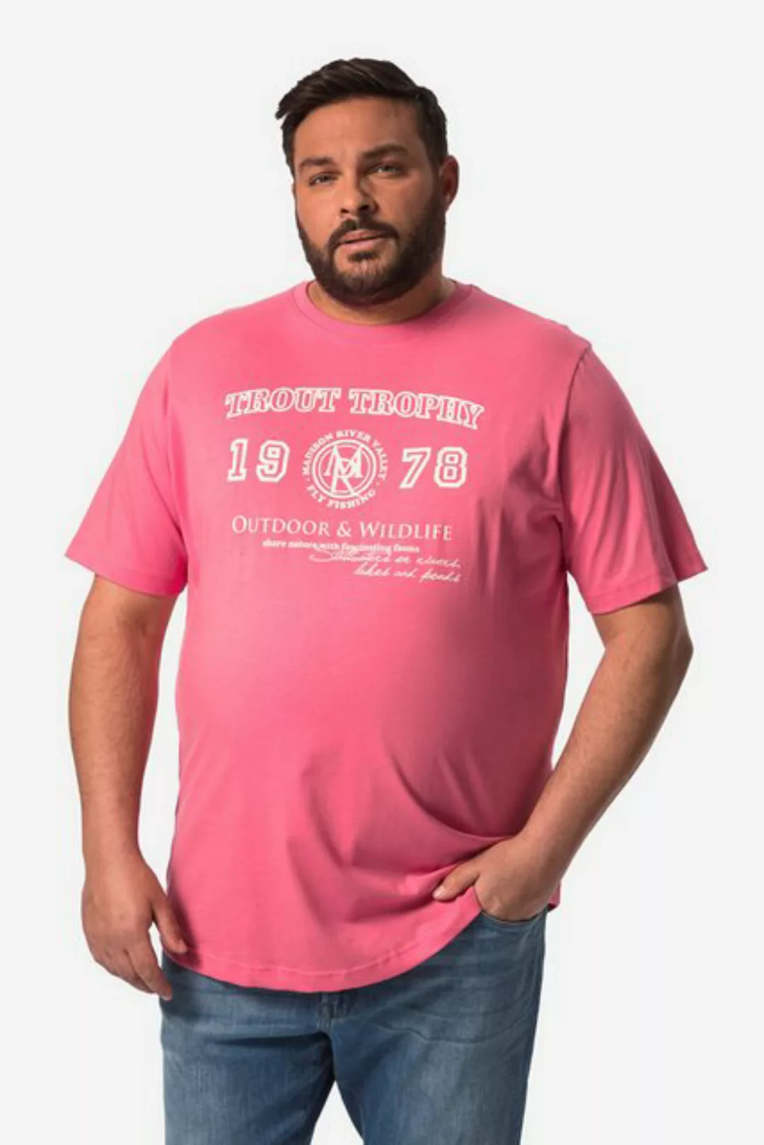 John F. Gee T-Shirt John F. Gee T-Shirt Halbarm großer Print bis 84/86 günstig online kaufen