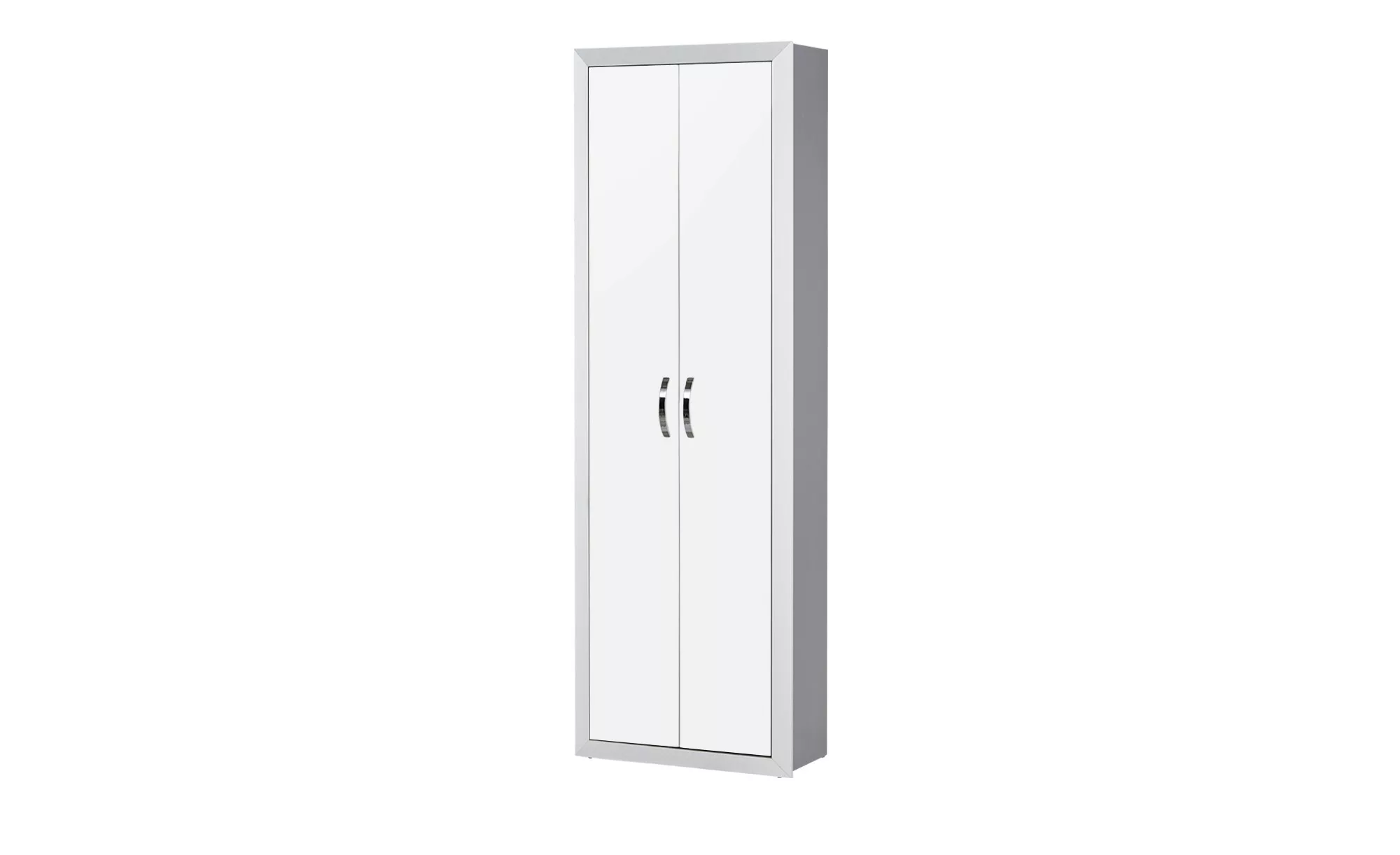 Wohnwert Mehrzweckschrank  Intro - weiß - 66 cm - 195 cm - 33 cm - Garderob günstig online kaufen