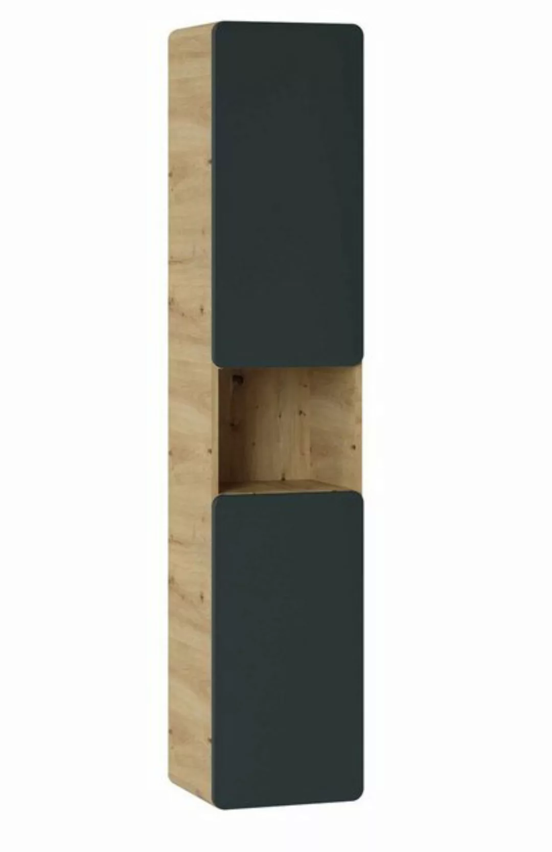 Feldmann-Wohnen Hochschrank Aruba (1-St) 35x32x170cm Farbe wählbar 2-türig günstig online kaufen