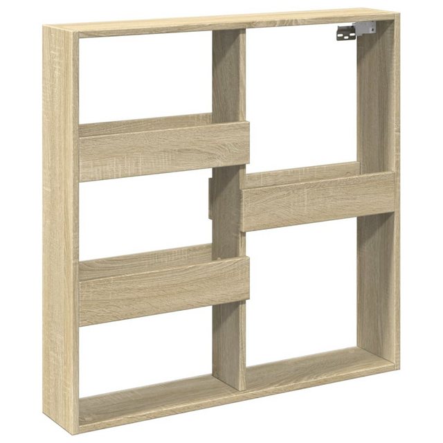 vidaXL Schrankmodule Wandschrank Sonoma-Eiche 80x15x80 cm Holzwerkstoff günstig online kaufen