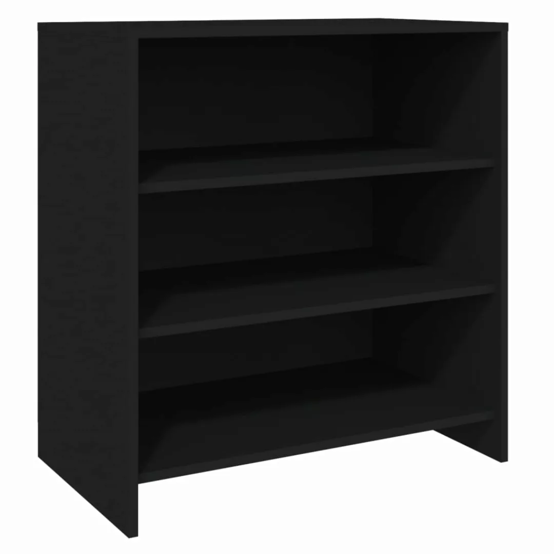 Sideboard Schwarz 70x40,5x75 Cm Spanplatte günstig online kaufen