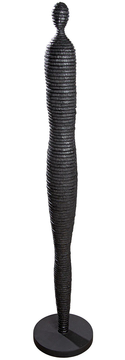 Casablanca by Gilde Dekofigur "Skulptur groß Lorient schwarz" günstig online kaufen