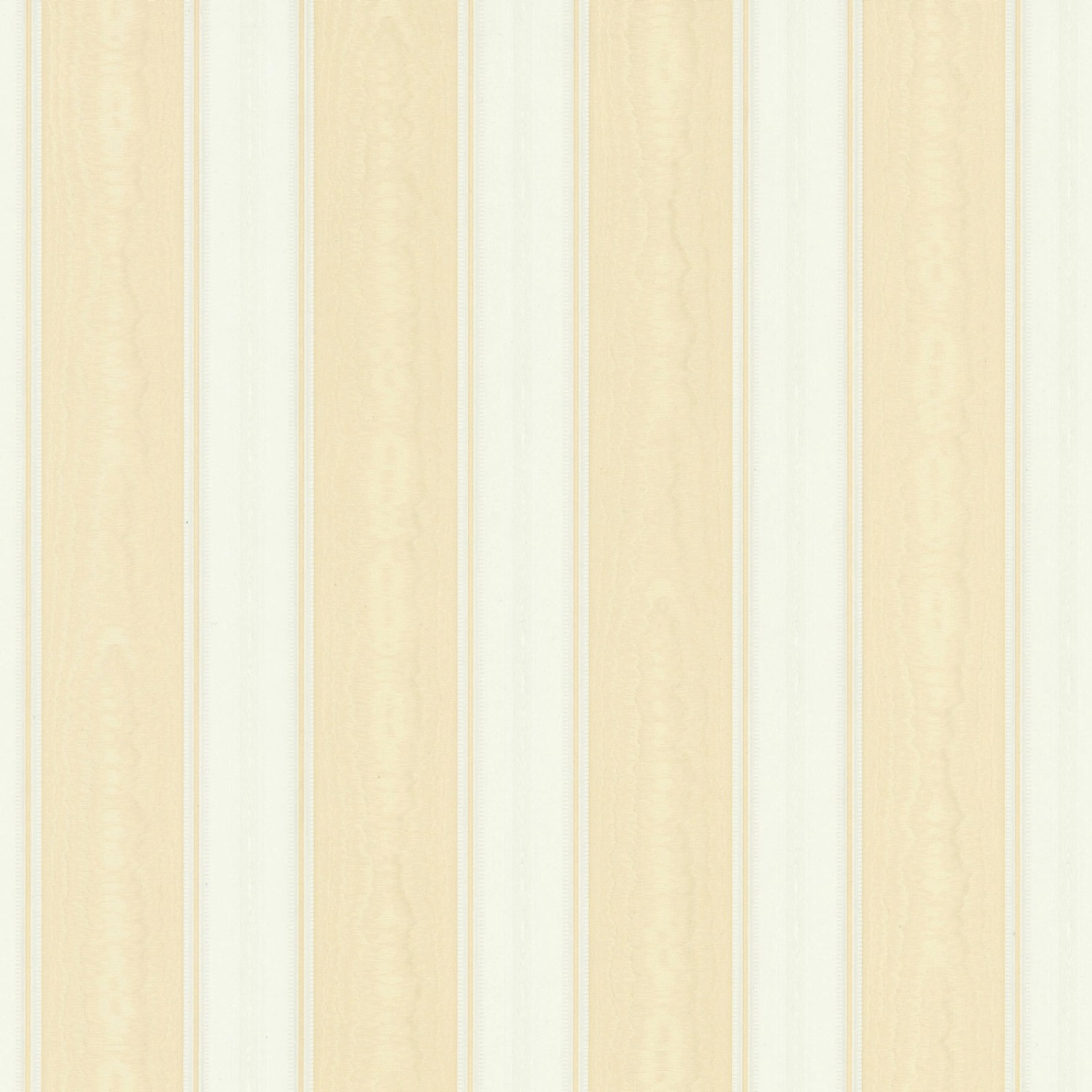 Bricoflor Tapete Gestreift in Apricot Weiß Blockstreifen Papiertapete mit H günstig online kaufen