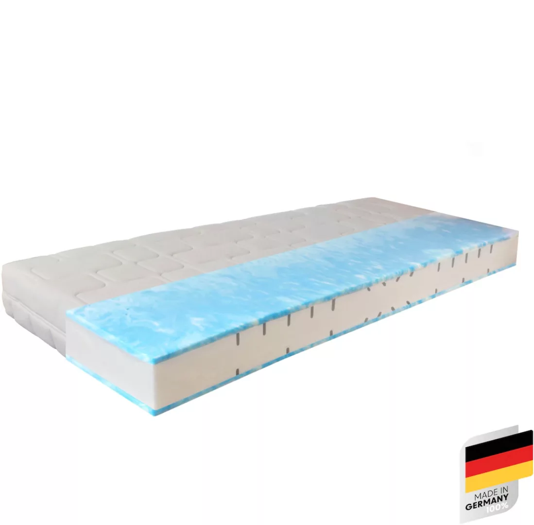 Beco Gelschaummatratze "GUMO, 7 Zonen Matratze 90x200,140x200 und mehr, wei günstig online kaufen