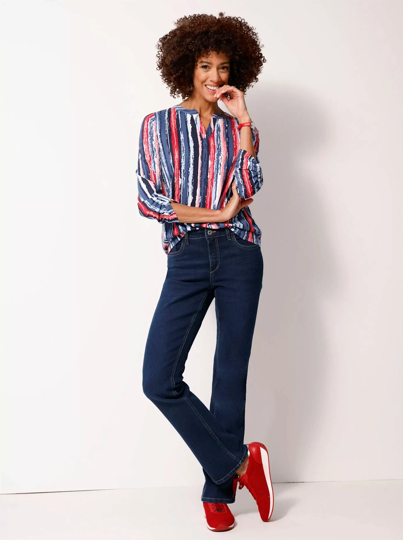 Classic Basics Print-Shirt "Druck-Shirt", (1 tlg.) günstig online kaufen