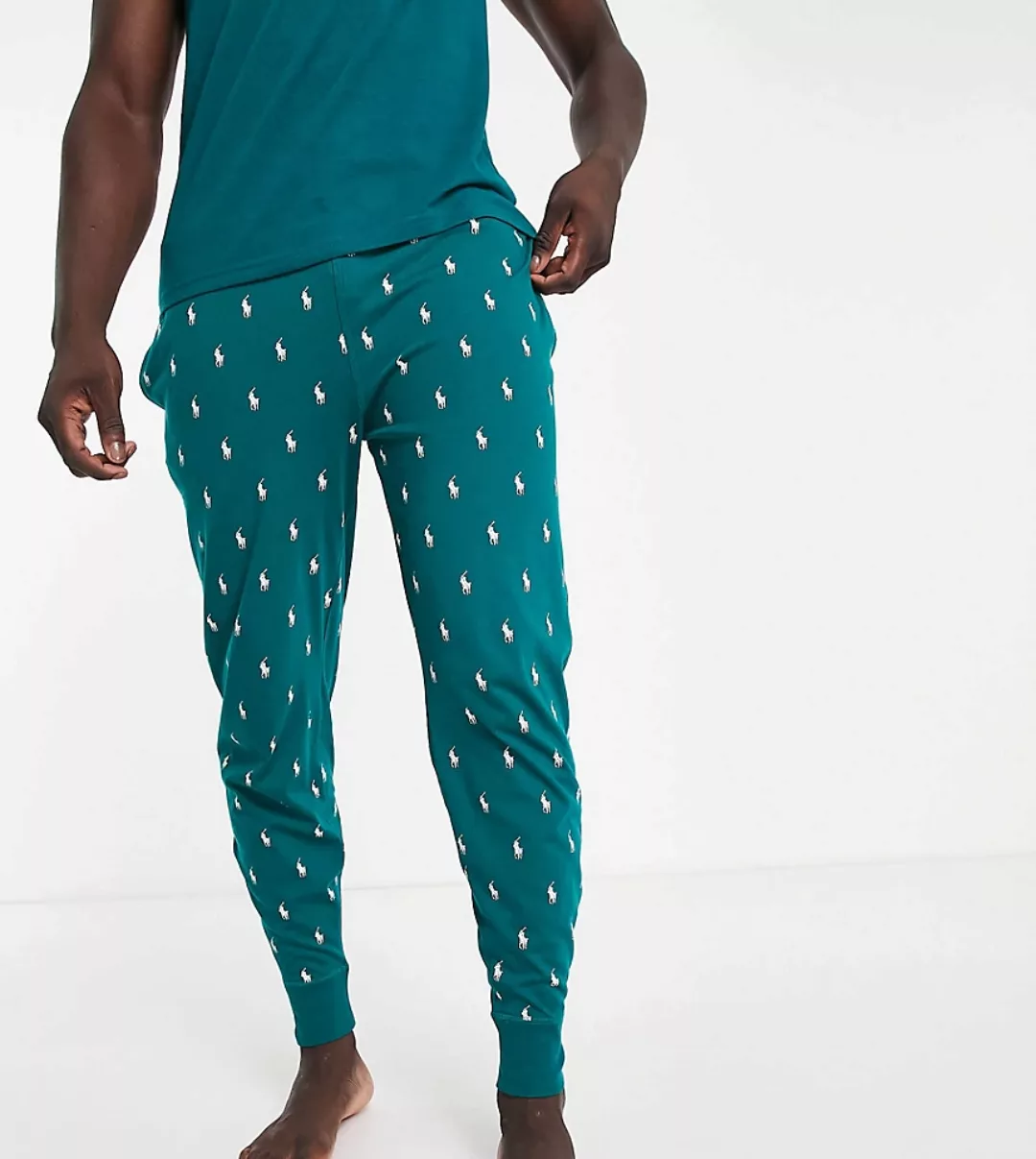 Polo Ralph Lauren x ASOS – Exclusive Collab – Lounge-Jogginghose in Grün mi günstig online kaufen