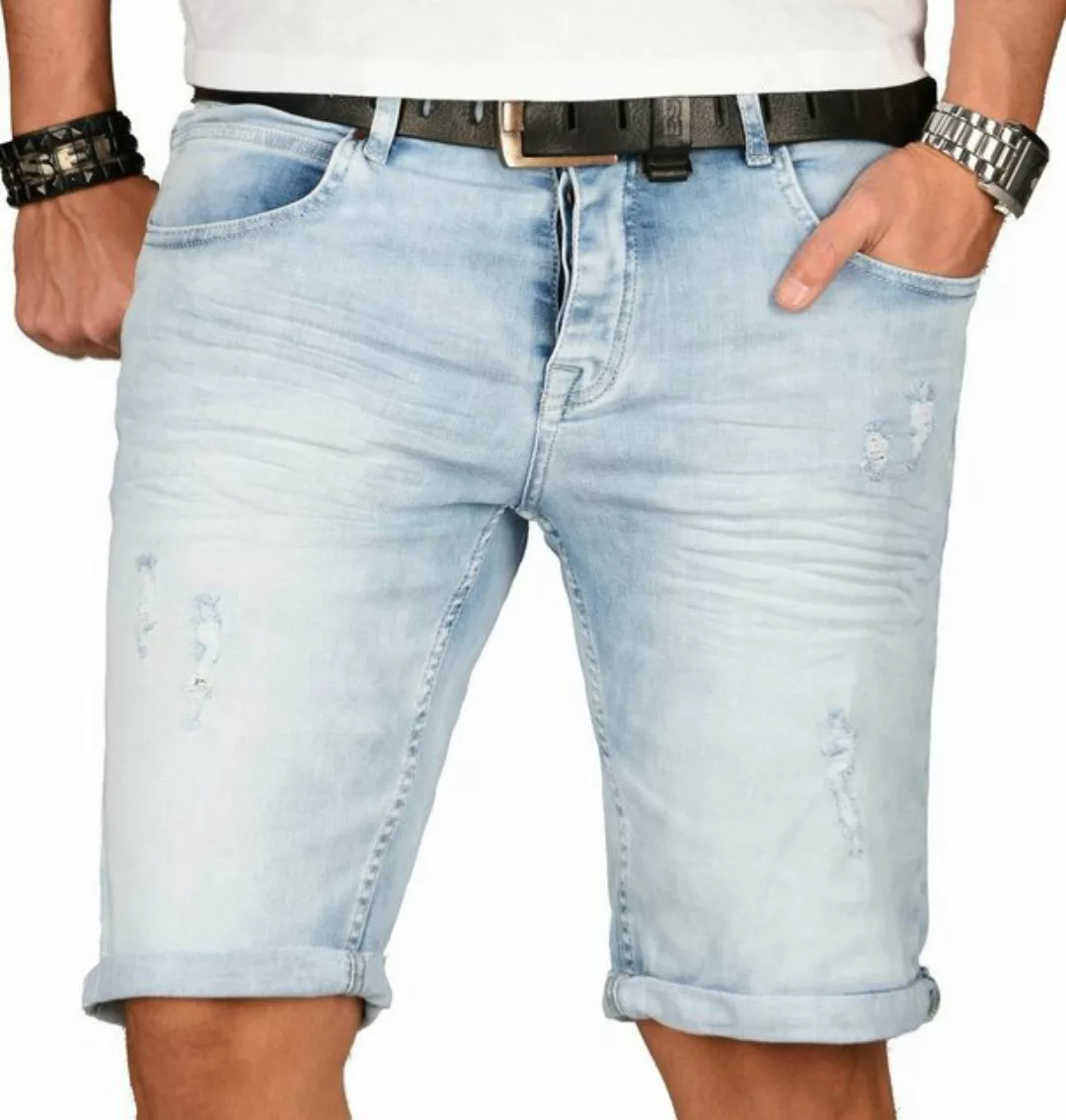 Alessandro Salvarini Jeansshorts ASCanluca Stretch mit Elasthan günstig online kaufen