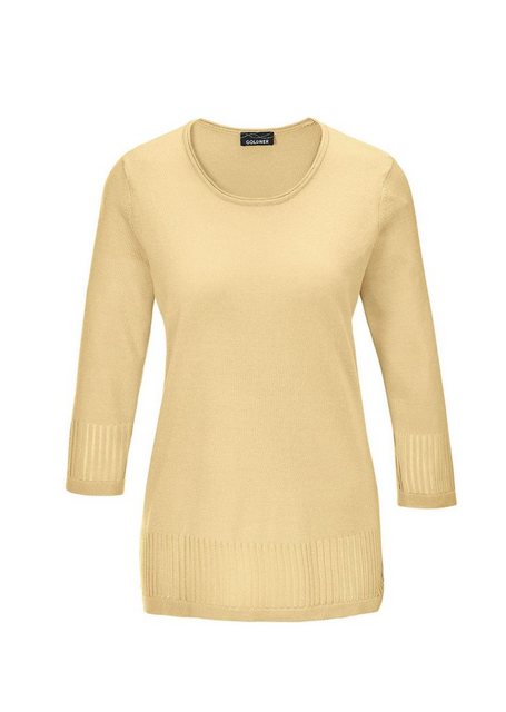 GOLDNER 3/4 Arm-Pullover Kurzgröße: günstig online kaufen