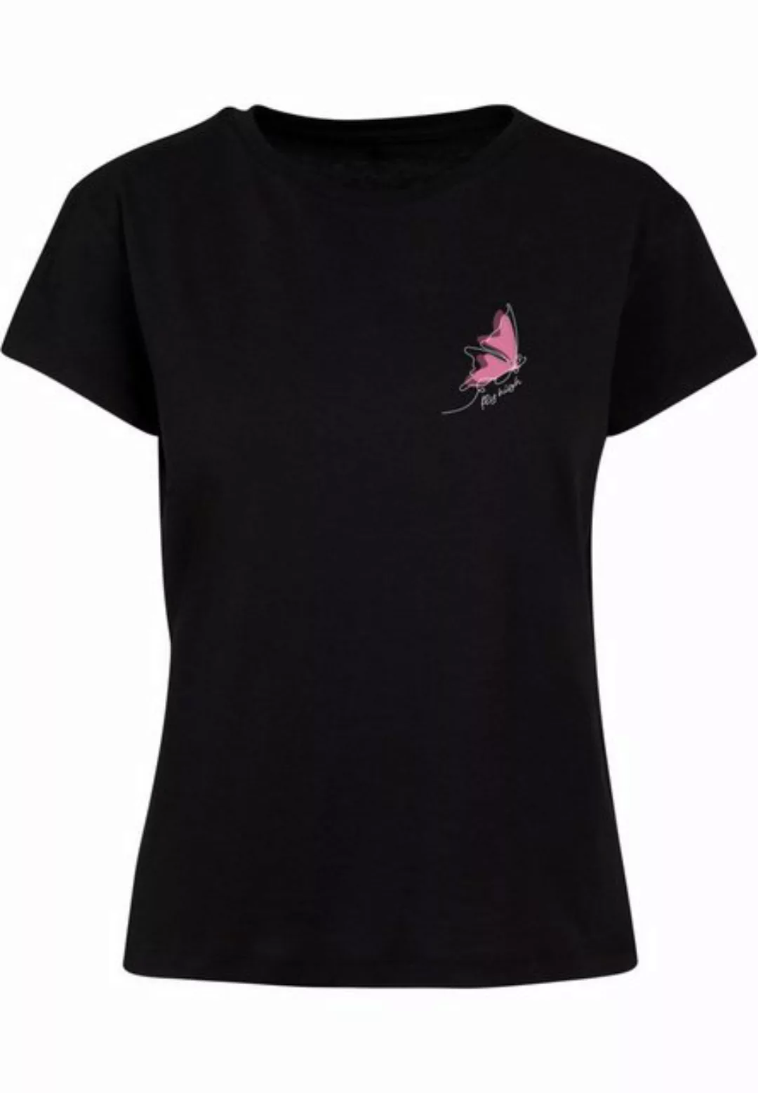 Merchcode T-Shirt Merchcode Damen Ladies Fly High Box Tee (1-tlg) günstig online kaufen