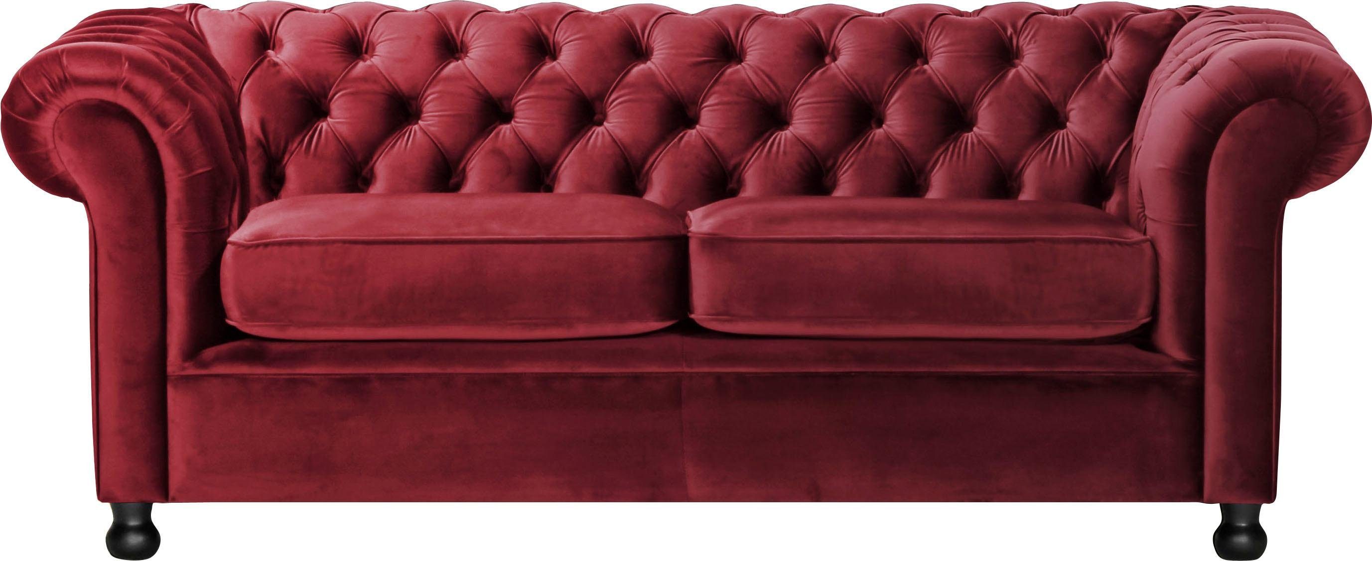 Home affaire Chesterfield-Sofa Chesterfield Home 3-Sitzer günstig online kaufen
