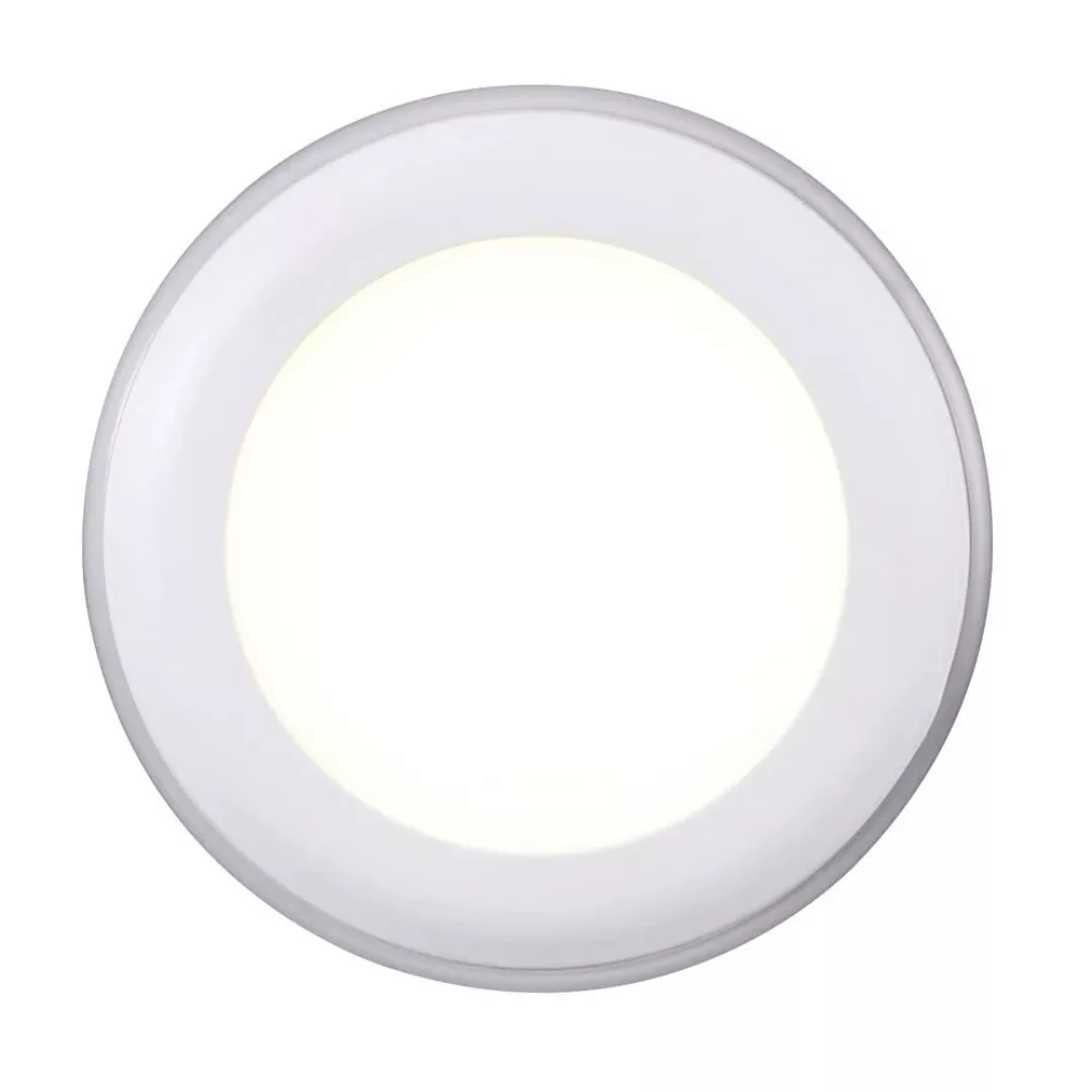 LED Deckeneinbauleuchte Elkton in Weiß 350lm 82 mm günstig online kaufen