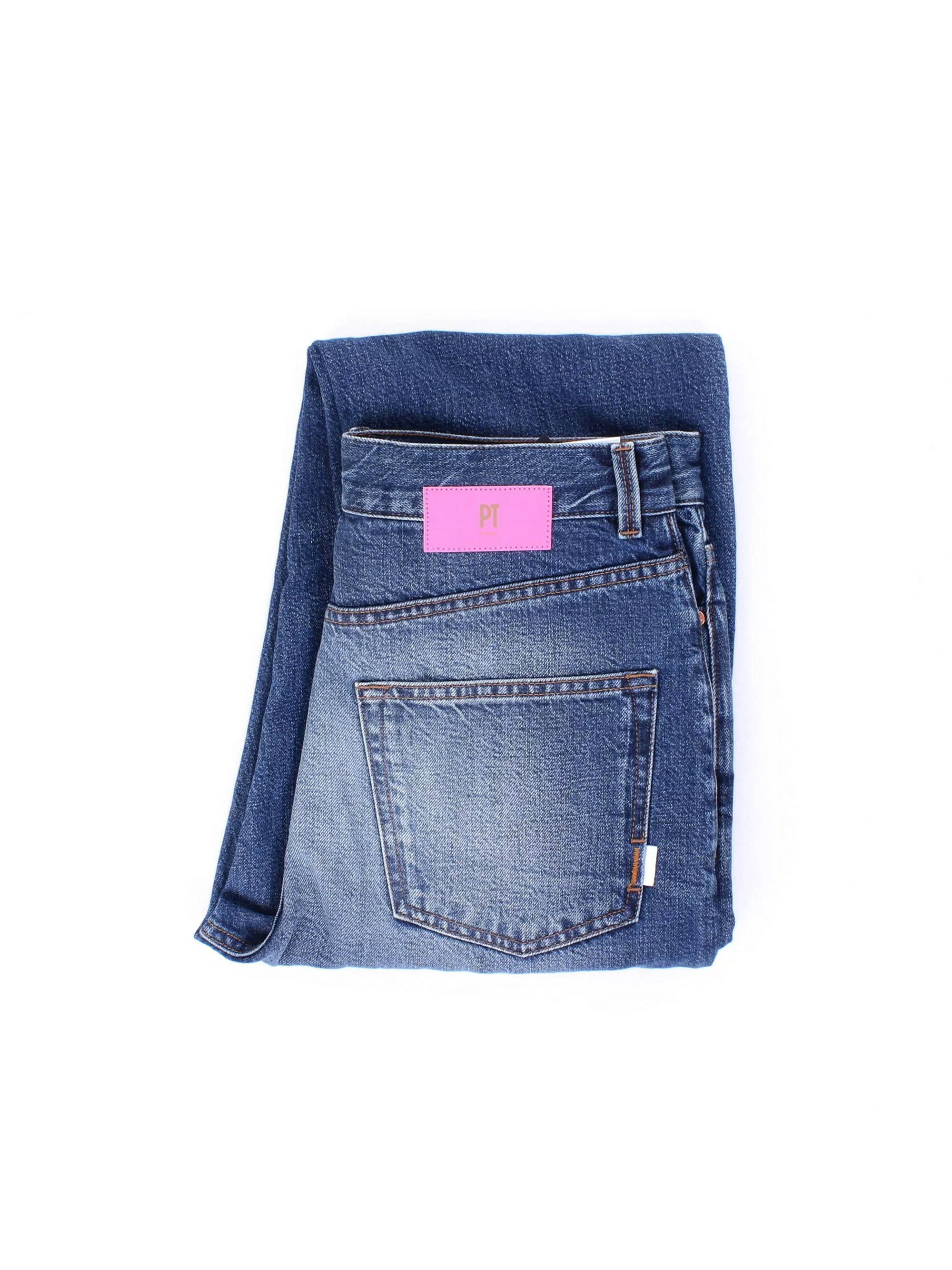 PT TORINO verkürzte Damen Blue Jeans günstig online kaufen
