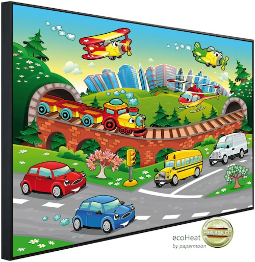 Papermoon Infrarotheizung »Kinderweltkarte« günstig online kaufen