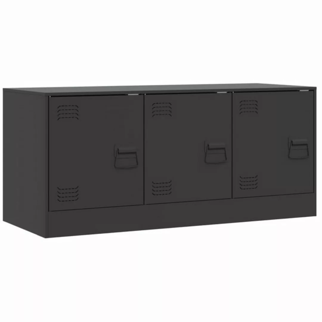 vidaXL TV-Schrank TV-Schrank Schwarz 99x39x44 cm Stahl günstig online kaufen