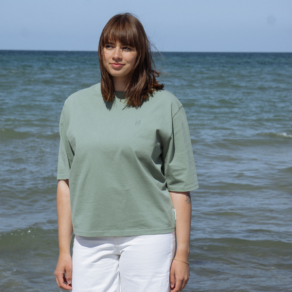 Anouk – Heavy T-shirt (Damen) Aus 100% Bio-baumwolle (Gots) Von Salzwasser günstig online kaufen