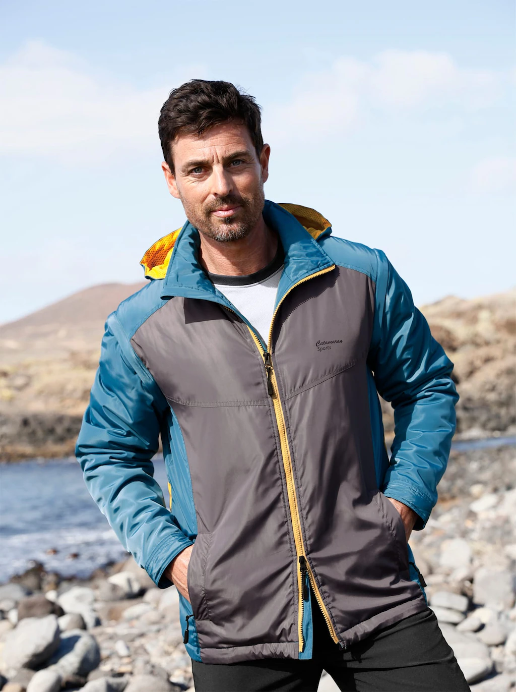 Catamaran Outdoorjacke, mit Kapuze günstig online kaufen