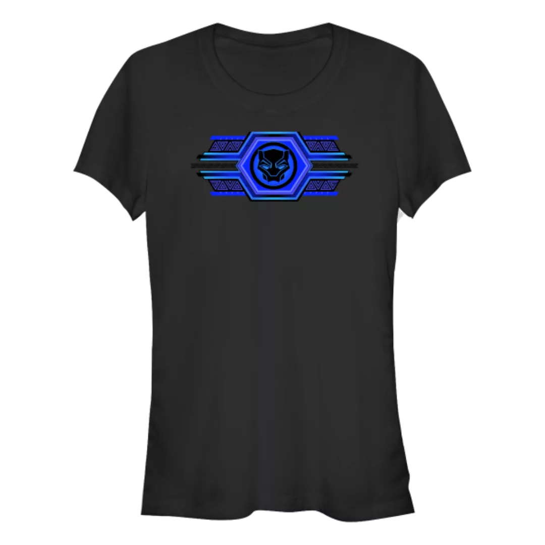 Marvel - Black Panther Wakanda Forever - Logo Sigil Hexes - Frauen T-Shirt günstig online kaufen