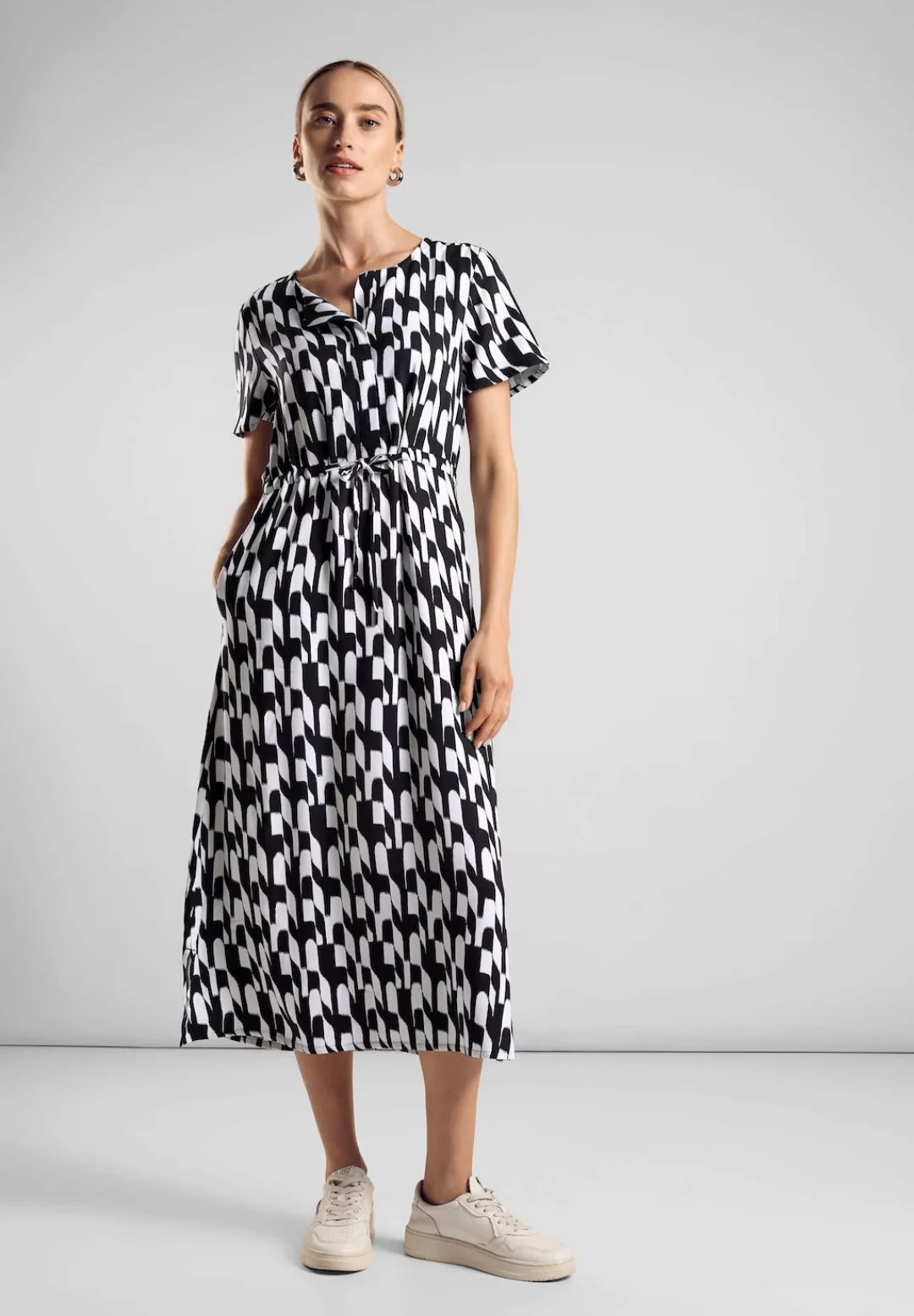 STREET ONE Sommerkleid - Damenkleid -  Sommerkleid mit Kurzarm günstig online kaufen