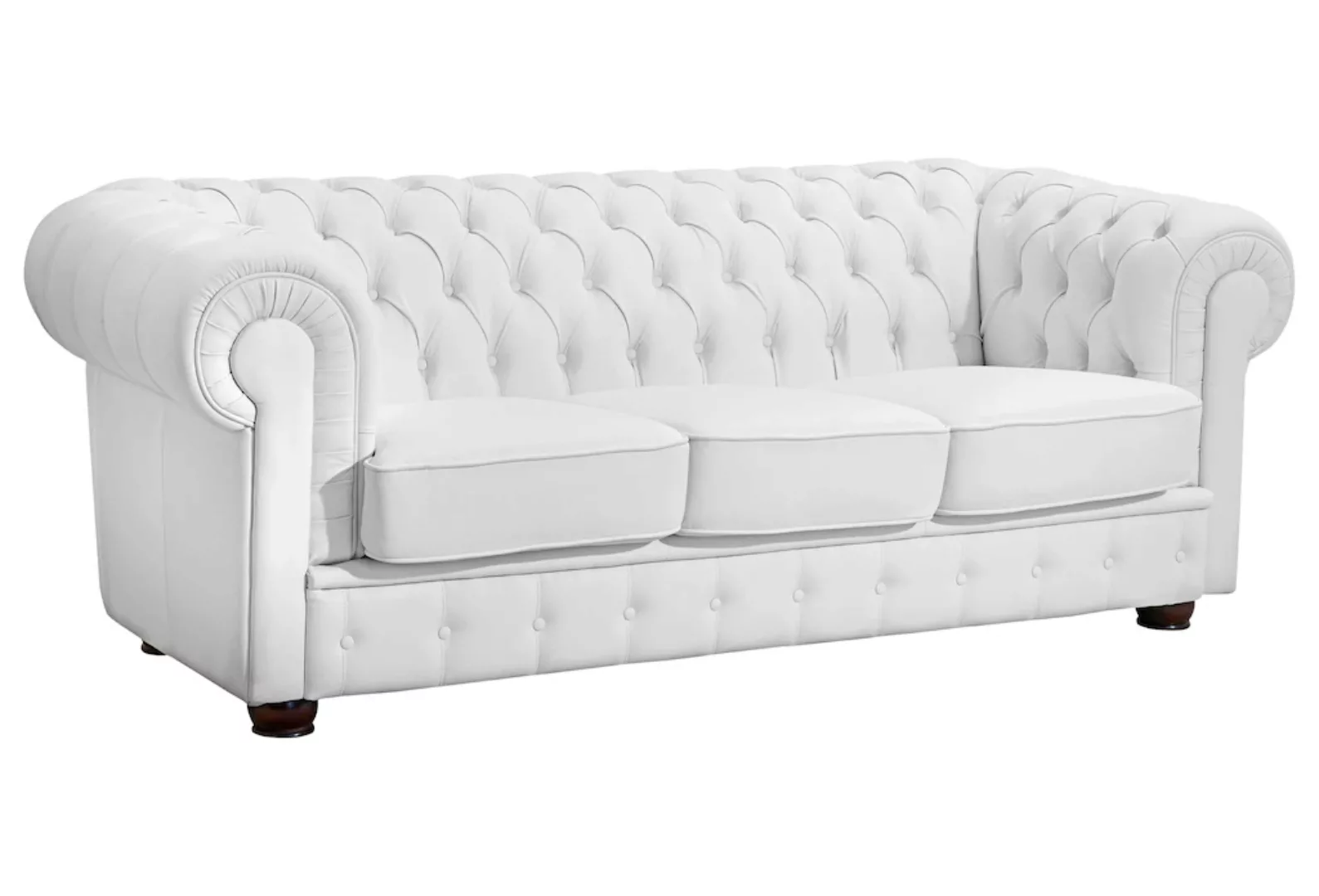 Max Winzer® Chesterfield-Sofa »Windsor klassisch, modern und Retro Sofa, ho günstig online kaufen