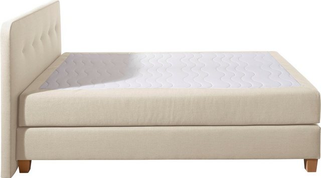 Home affaire Boxspringbett "Fargo", in Überlänge 220 cm, mit Topper, 3 Ausf günstig online kaufen