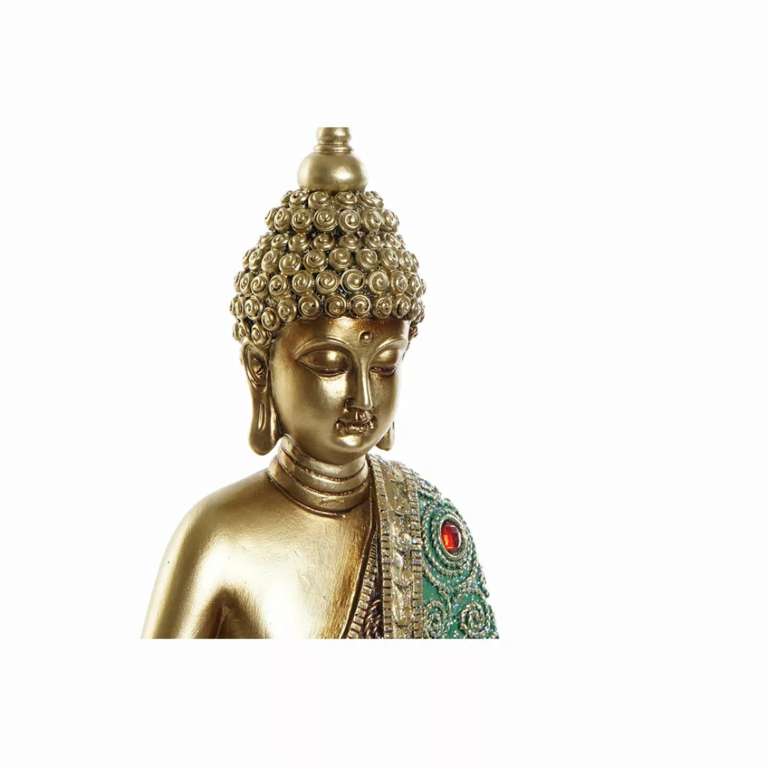 Deko-figur Dkd Home Decor Golden Buddha Harz (20 X 10 X 28 Cm) günstig online kaufen
