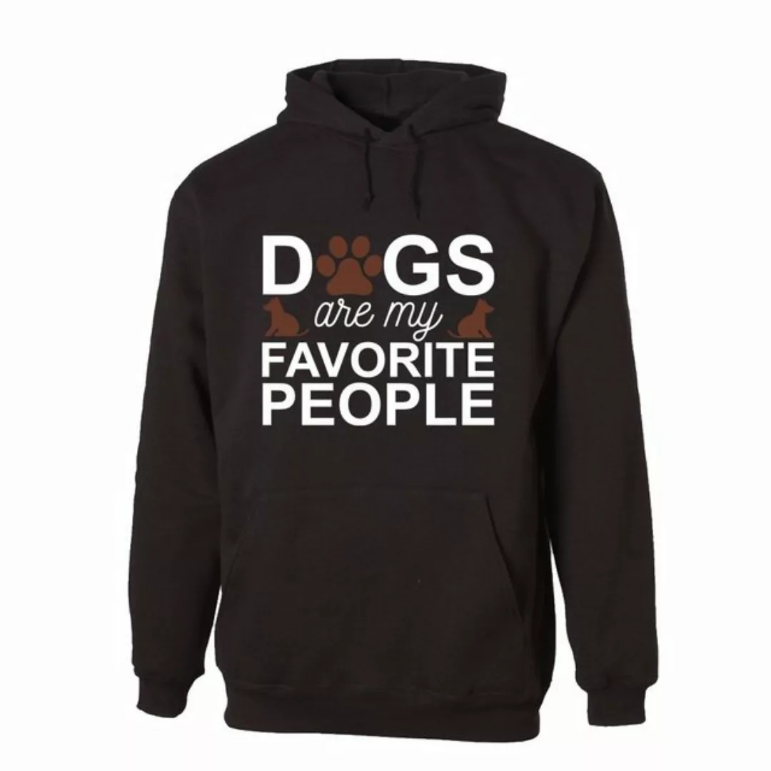 G-graphics Hoodie Dogs are my favorite people Unisex, mit Frontprint, mit S günstig online kaufen