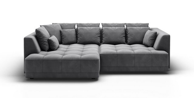 Xlmoebel Ecksofa Textil-Sofa für das Wohnzimmer in L-Form mit Eckpolsterung günstig online kaufen