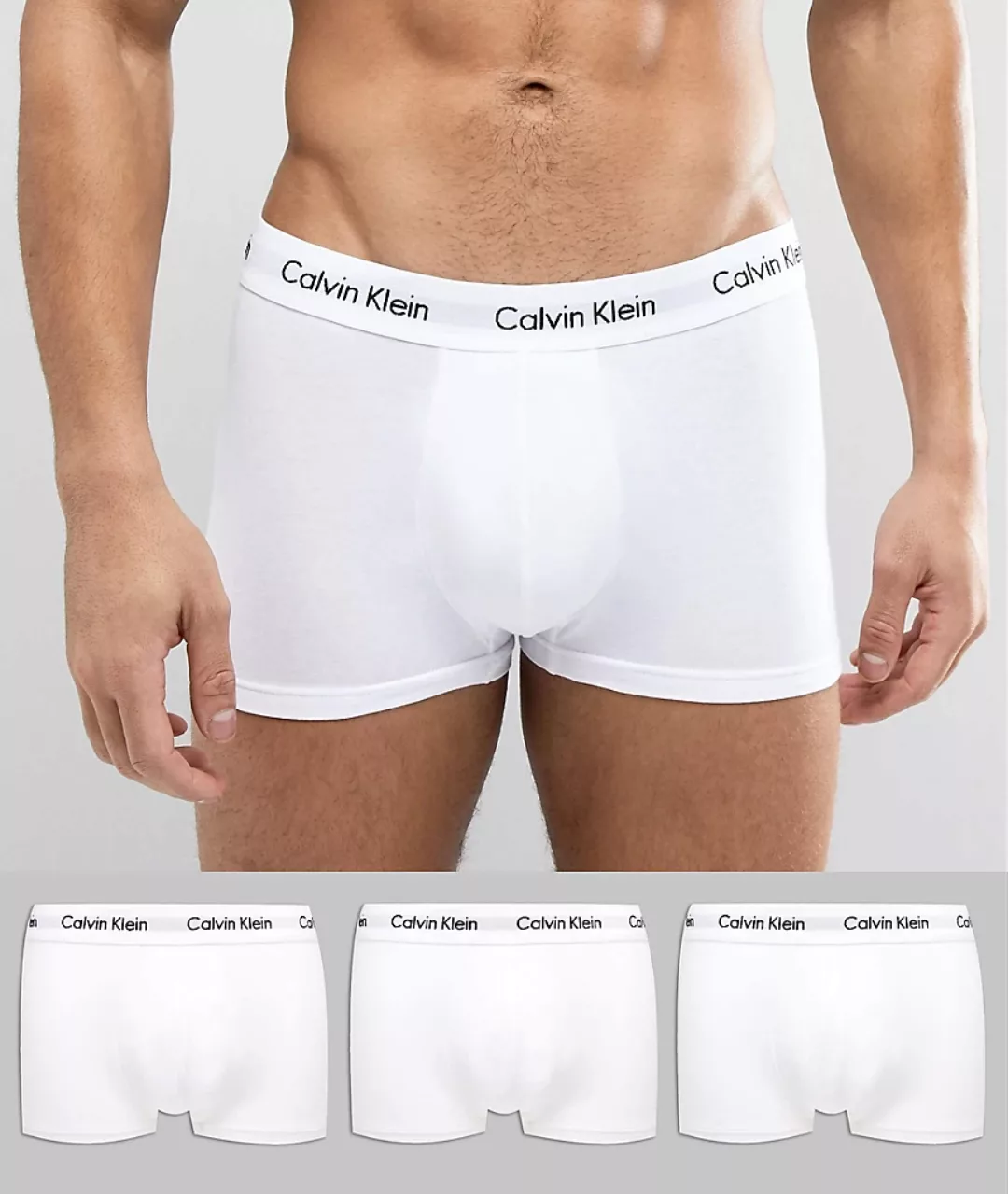 Calvin Klein 3-er Set Low Rise Trunks Mix günstig online kaufen
