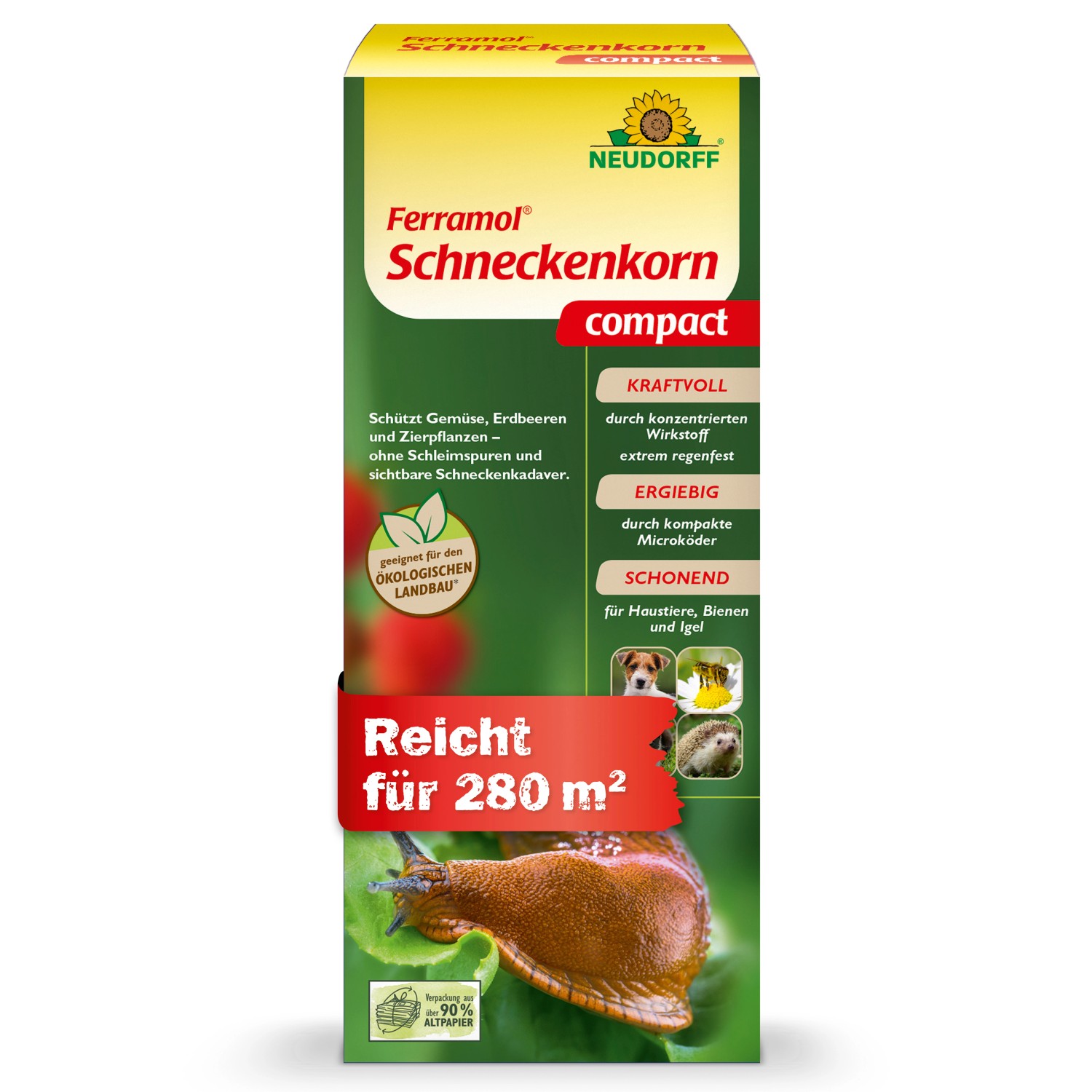 Neudorff Pflanzenstärkungsmittel Ferramol Schneckenkorn compact 700g günstig online kaufen