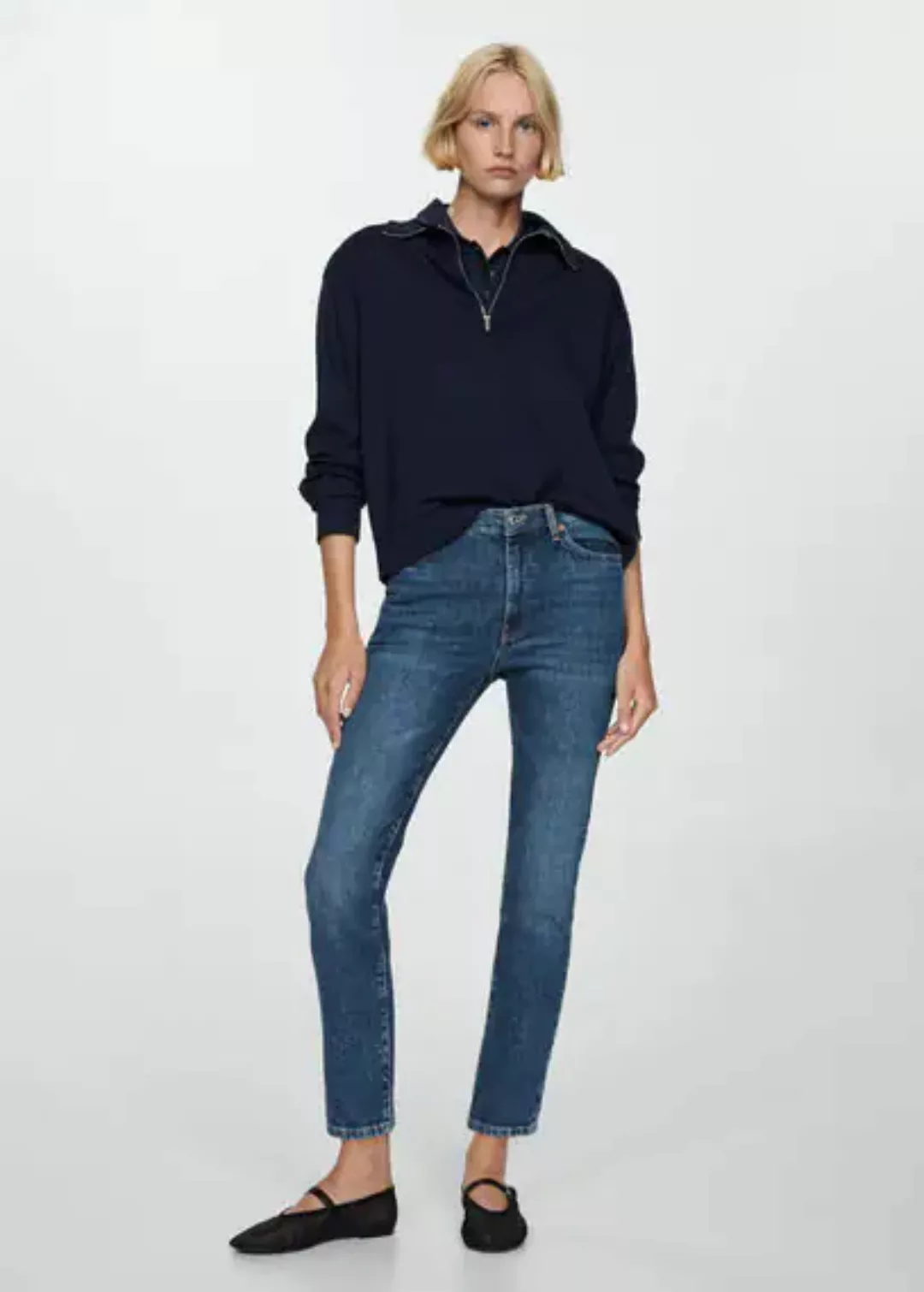 Slim-Jeans in Cropped-Länge Claudia günstig online kaufen