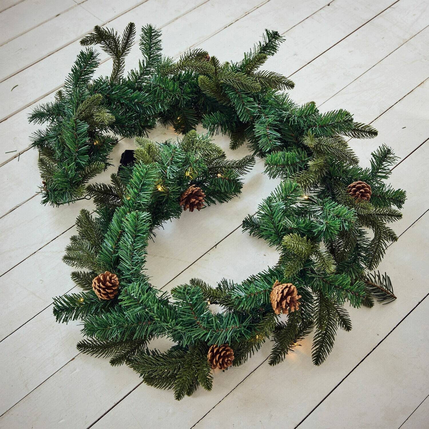 Mirabeau Weihnachtsfigur LED-Girlande Irlos grün günstig online kaufen