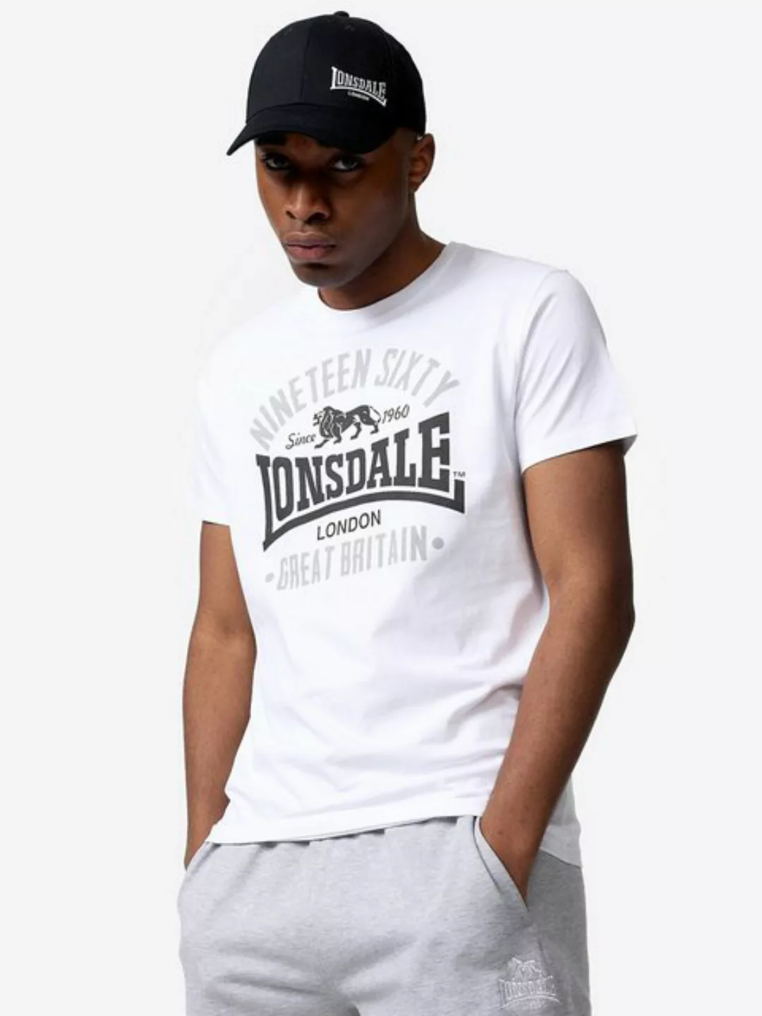 Lonsdale T-Shirt Lonsdale Herren T-Shirt Kilchoan günstig online kaufen