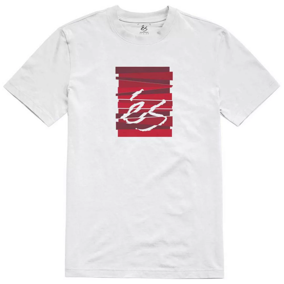 Es Shutter Block Kurzärmeliges T-shirt L White günstig online kaufen