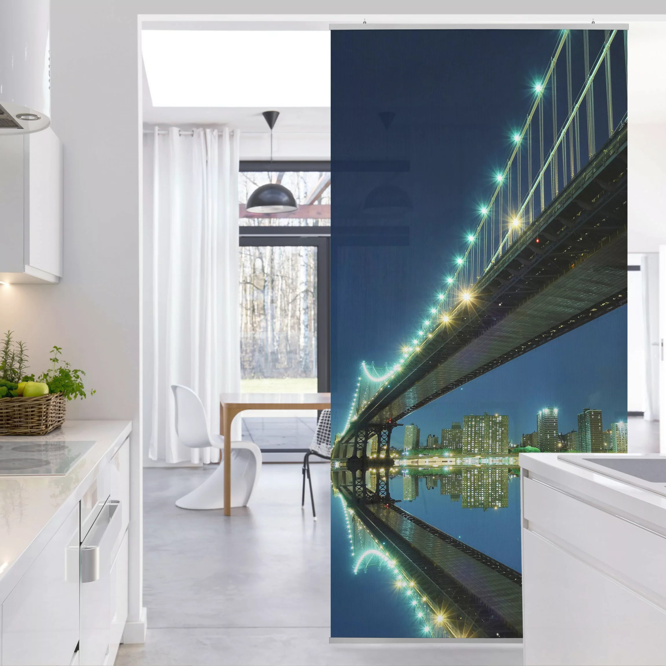 Raumteiler Architektur & Skyline Abstract Manhattan Bridge günstig online kaufen