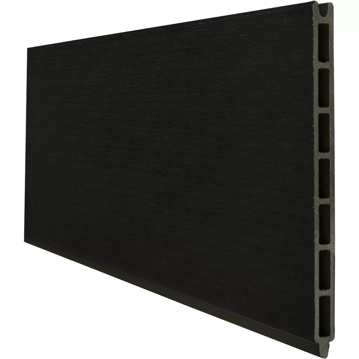 GroJa Solid Grande Einzelprofil Steckzaun 180 x 253 cm Schwarz günstig online kaufen