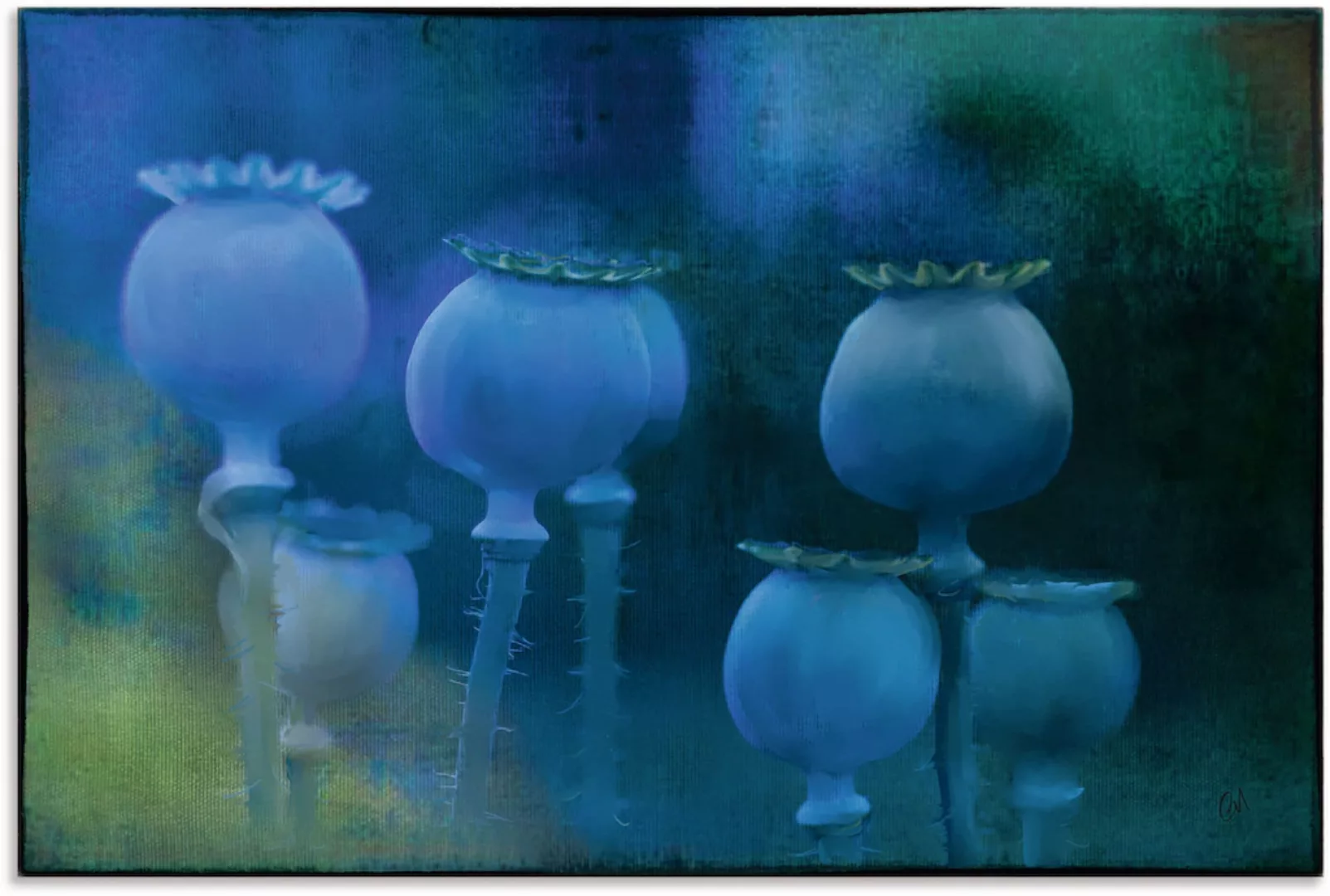 Artland Wandbild "Blaumohn", Zen Bilder, (1 St.) günstig online kaufen