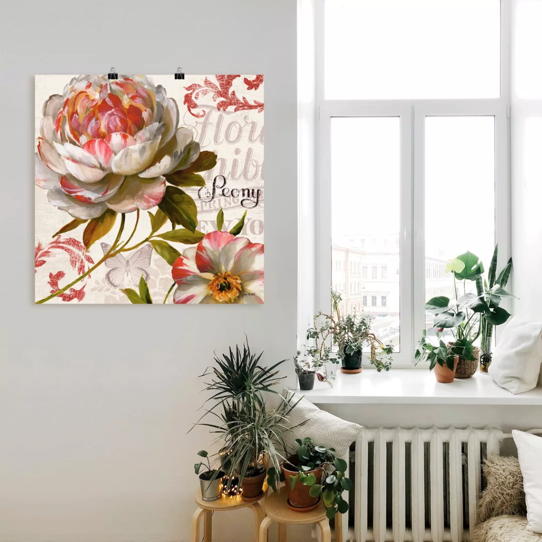 Artland Wandbild "Frühlingsgespür III", Blumen, (1 St.), als Leinwandbild, günstig online kaufen