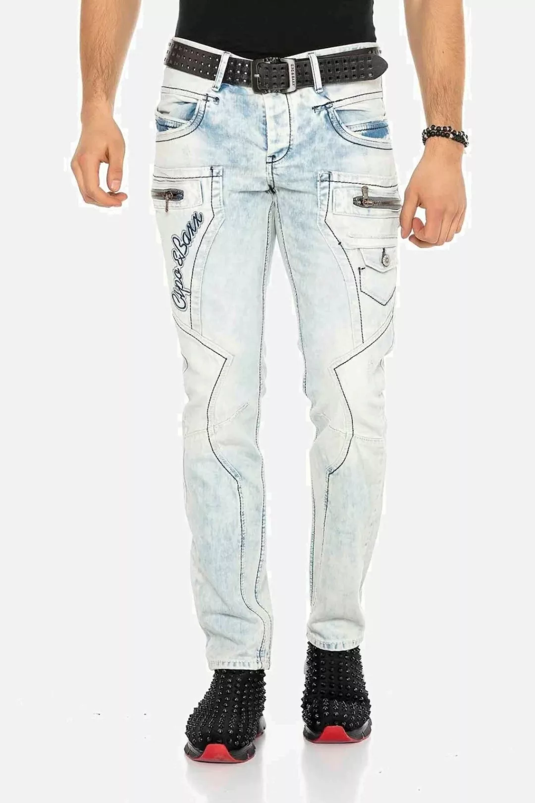 Cipo & Baxx Regular-fit-Jeans "Jeans", in Regular-Fit, CD-272 günstig online kaufen