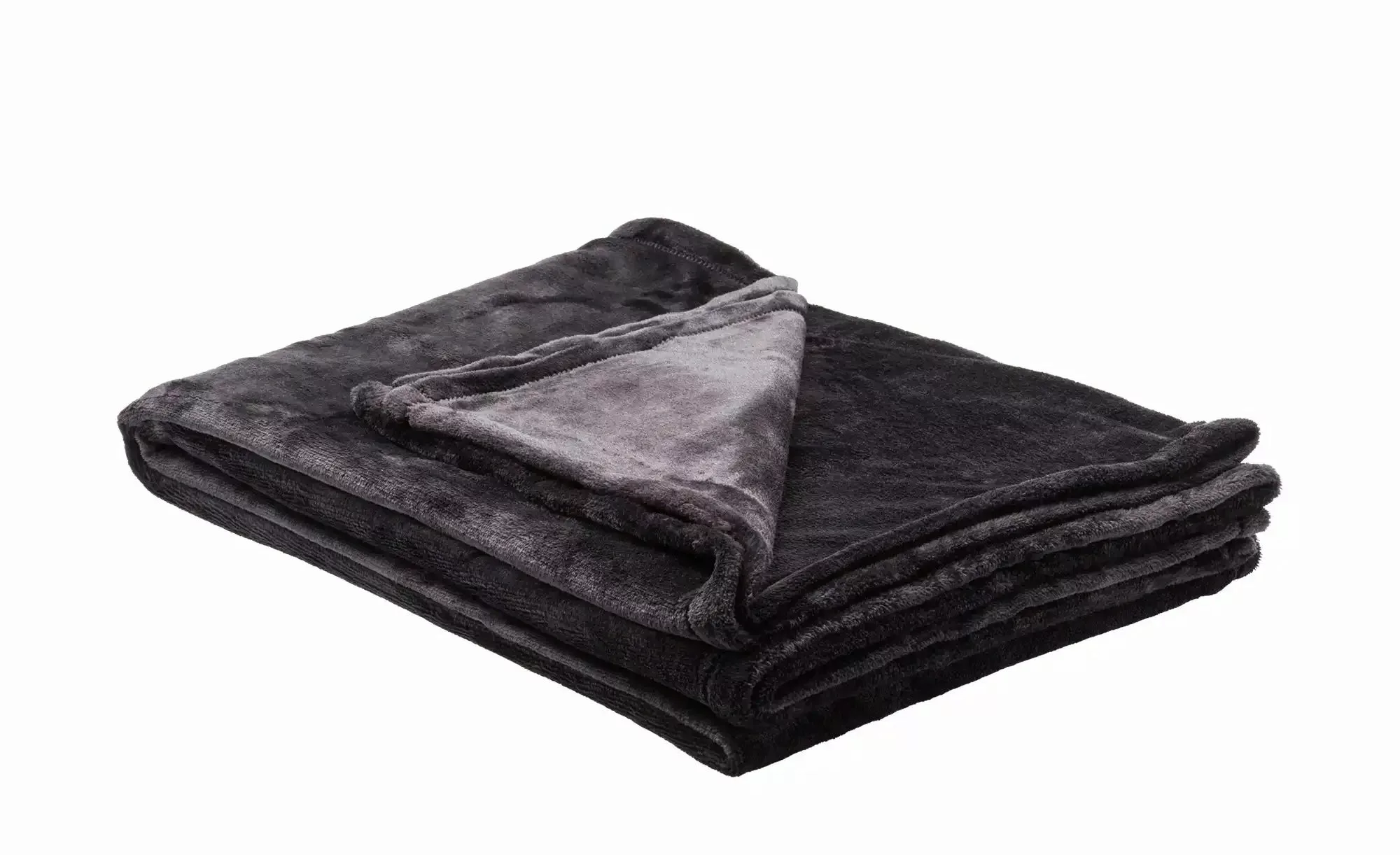 como Soft Flauschdecke  Mirabelle ¦ schwarz ¦ Synthetik ¦ Maße (cm): B: 150 günstig online kaufen