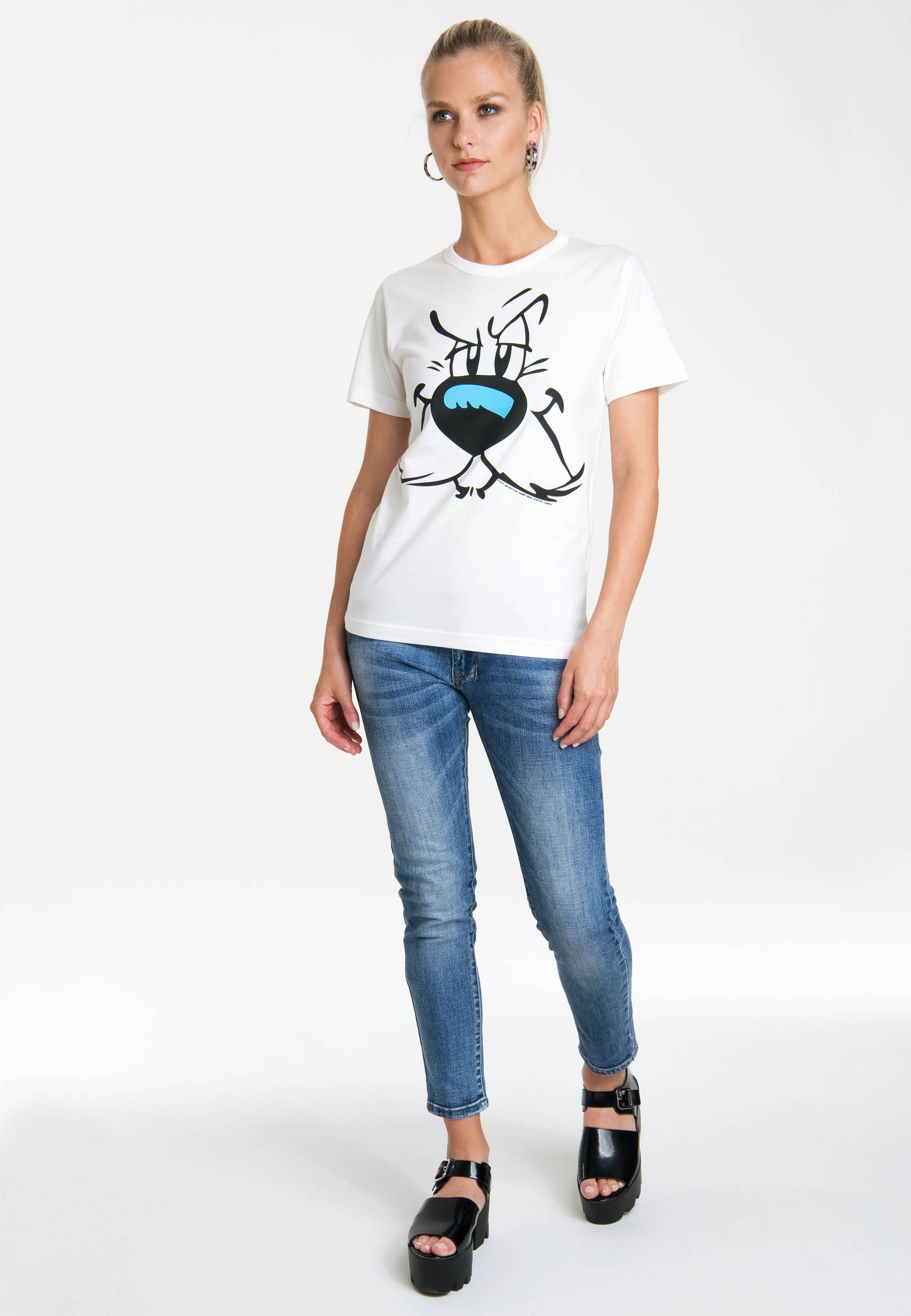 LOGOSHIRT T-Shirt "Idefix – Faces" günstig online kaufen