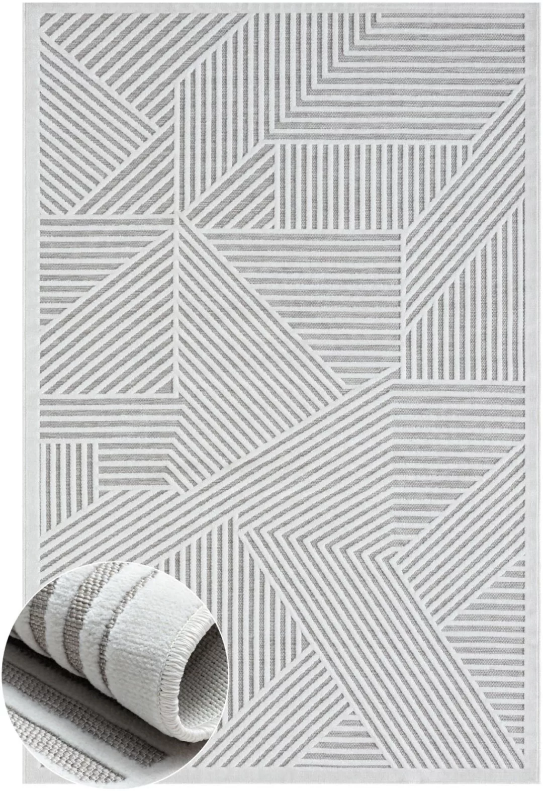 Myflair Möbel & Accessoires Teppich »Vill«, rechteckig, modernes Design, Ho günstig online kaufen