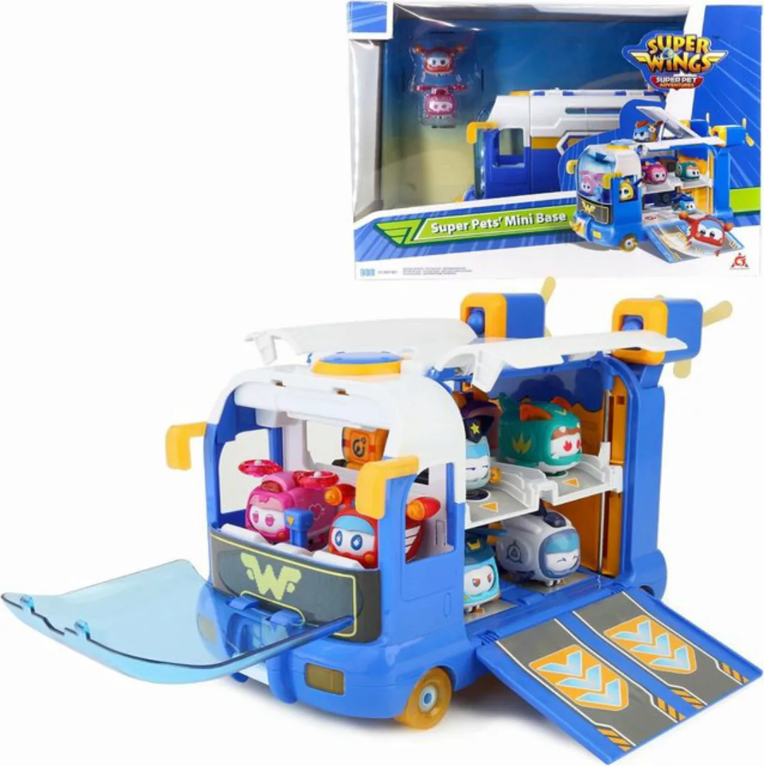 Super Wings Hörspielfigur 2-in-1-Super-Haustier-Mini-Basis Mit den Super Pe günstig online kaufen